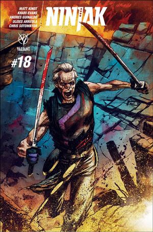 Ninjak (2015) issue 18-E Adam Gorham 1:20 Ninjak Cover
