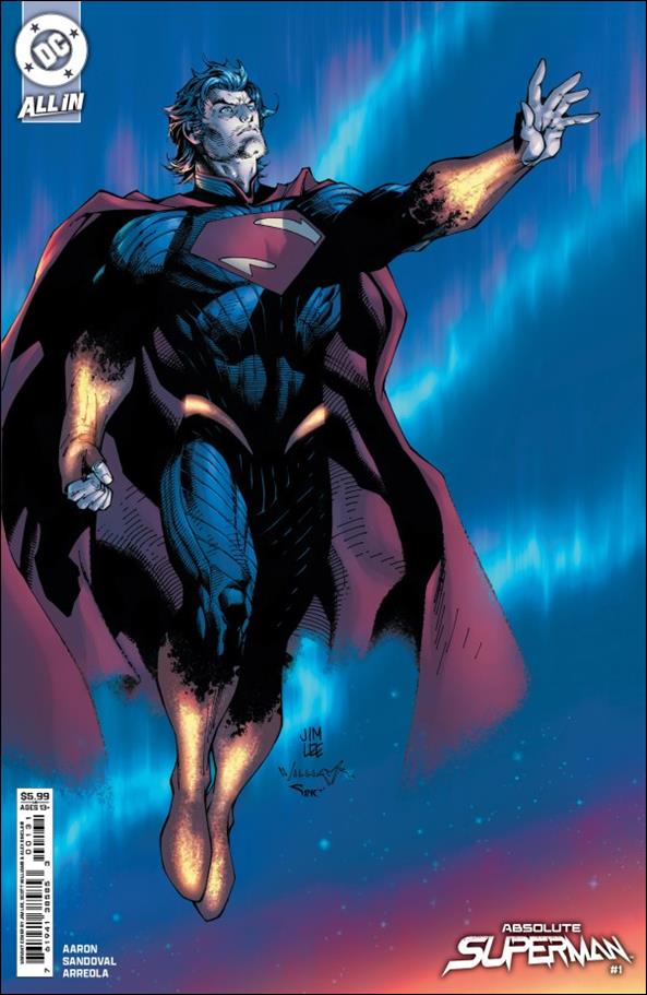 Absolute Superman issue 1-C Jim Lee Cardstock Cover