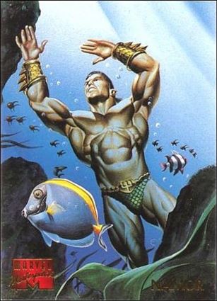 1995 Marvel Masterpieces (Base Set) card 70 Namor