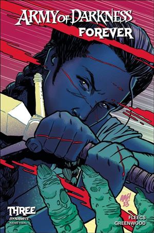 Army of Darkness Forever issue 3-C Tony Fleecs Cover