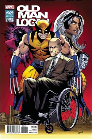 Old Man Logan (2016) issue 24-B Greg Land 1:10 Cover