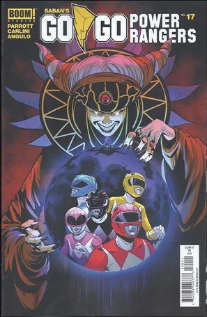 Saban's Go Go Power Rangers issue 17 Marcus To Cover