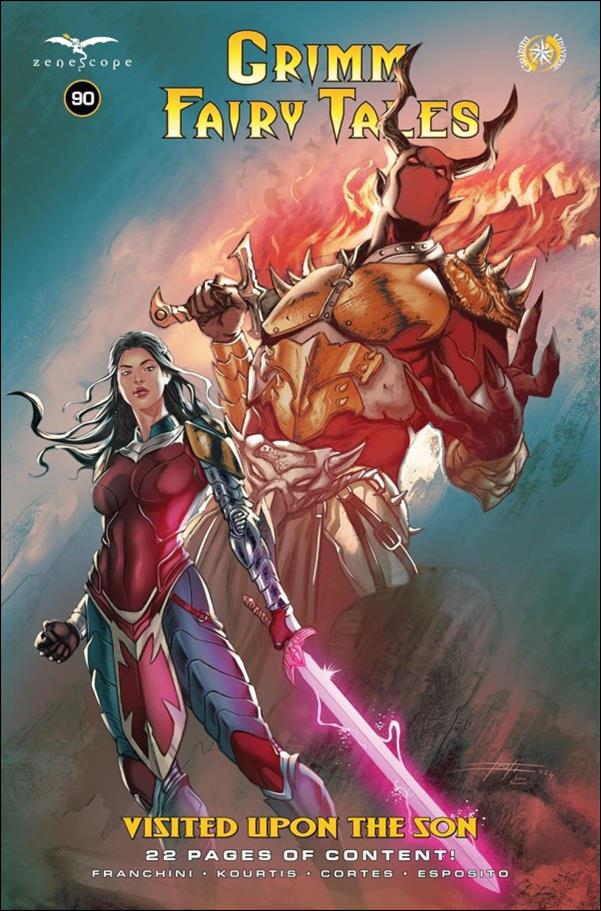 Grimm Fairy Tales (2016) issue 90 Luca Strati Cover