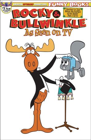 Rocky & Bullwinkle: As Seen on TV issue 1-C Retro Animation Cover 1/350