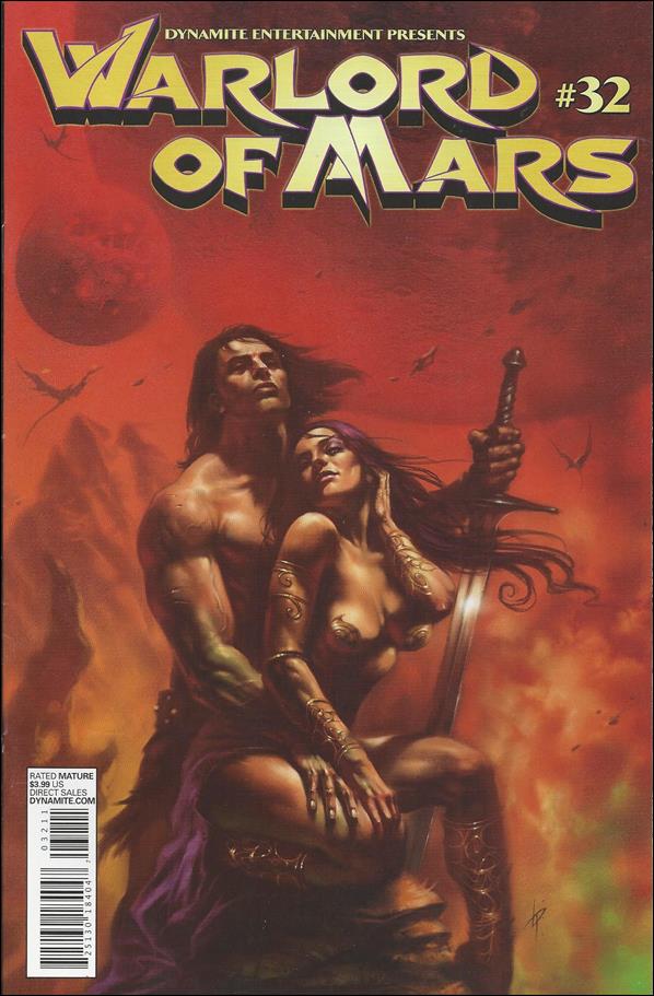 Warlord of Mars issue 32-B Lucio Parrillo Cover
