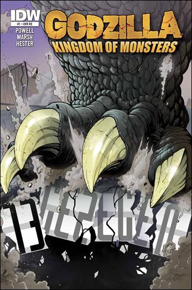 Godzilla: Kingdom of Monsters issue 1-MB 13 Gezegen Cover 1/500