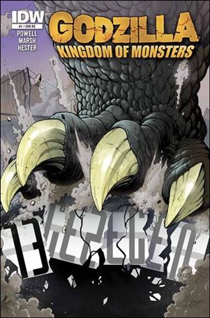 Godzilla: Kingdom of Monsters issue 1-MB 13 Gezegen Cover 1/500