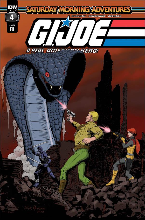 G.I. Joe: A Real American Hero - Saturday Morning Adventures issue 4-C Rick Hoberg 1:10 Cover