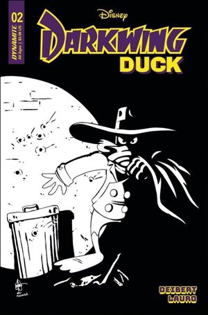 Darkwing Duck (2023) issue 2-J Ken Haeser 1:7 B&W Cover