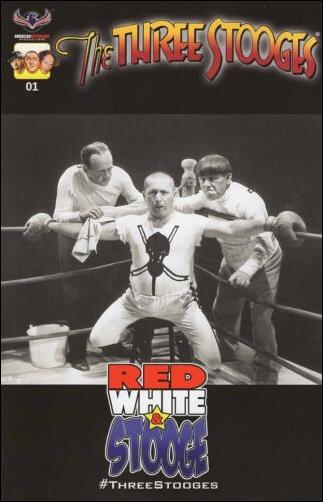 Three Stooges: Red, White & Stooge issue 1-D Comic Shop Retailer Incentive