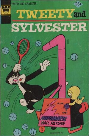 Tweety and Sylvester (1963) issue 51-B Whitman Cover