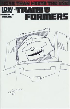 Transformers: More Than Meets the Eye (2012) issue 1-G Josh Burcham 1:50 Hand Drawn Sketch Cover