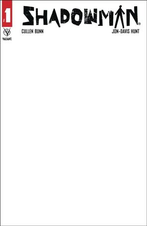 Shadowman (2021) issue 1-D Blank/Sketch Cover
