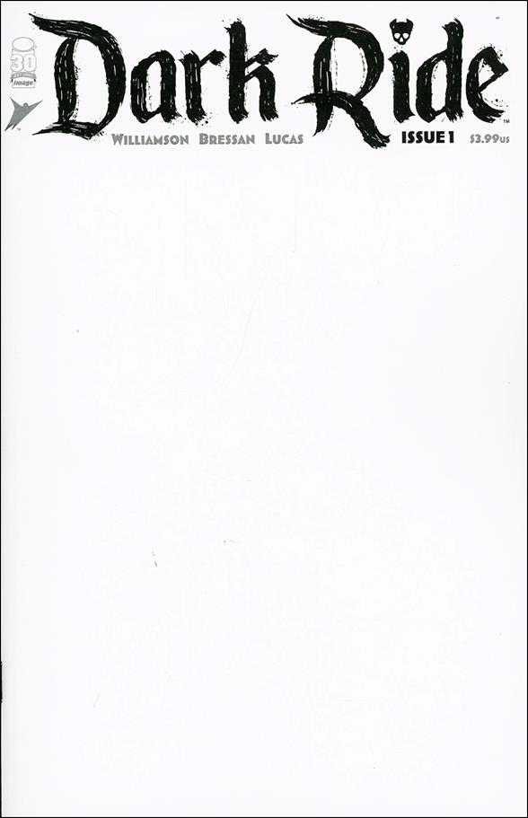 Dark Ride issue 1-D Blank/Sketch Cover