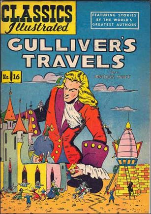 Classic Comics/Classics Illustrated issue 16-E HRN 60 - First Classics Illustrated Logo
