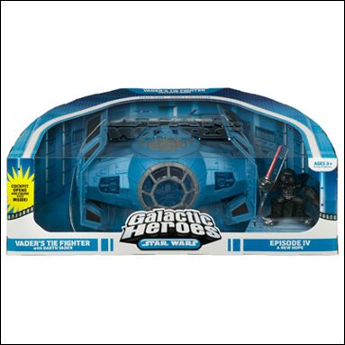 Star Wars: Galactic Heroes Cinema Scenes figure 15 Vader's Tie Fighter