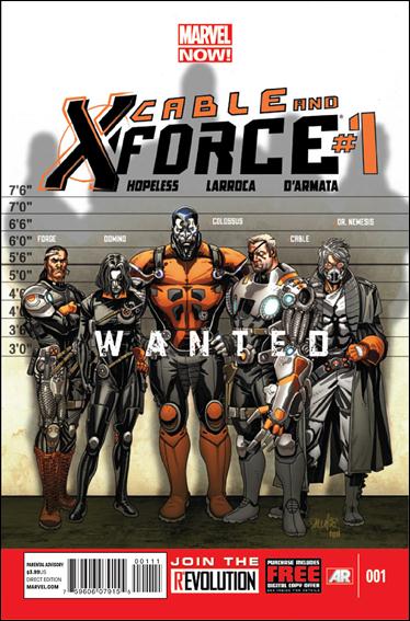 Cable and X-Force issue 1 Salvador Larroca Cover