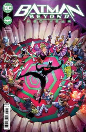 Batman Beyond: Neo-Year issue 2 Max Dunbar Cover