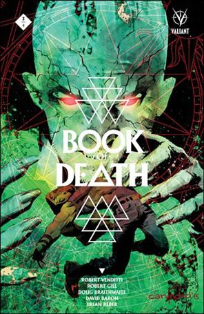 Book of Death issue 3 Cary Nord Cover