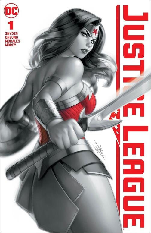 Justice League (2018) issue 1-JD Warren Louw KRS Comics Spot Color Cover 1/1500