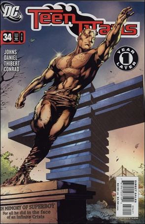 Teen Titans (2003) issue 34-B Ed Benes Cover 1:10
