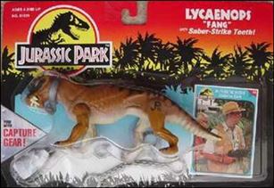Jurassic Park (Movie) Action Figures figure 24 Lycaenops (Dino Strike)