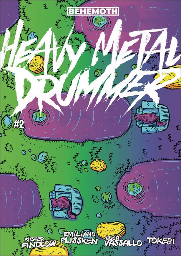 Heavy Metal Drummer issue 2-B Grass Cover