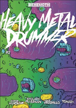 Heavy Metal Drummer issue 2-B Grass Cover