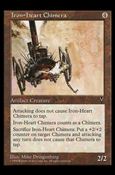 Magic the Gathering: Visions (Base Set) card 146 Iron-Heart Chimera