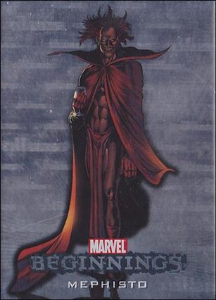Marvel Beginnings: Series 1 (Marvel Villains Hologram Subset) card H-27 Mephisto