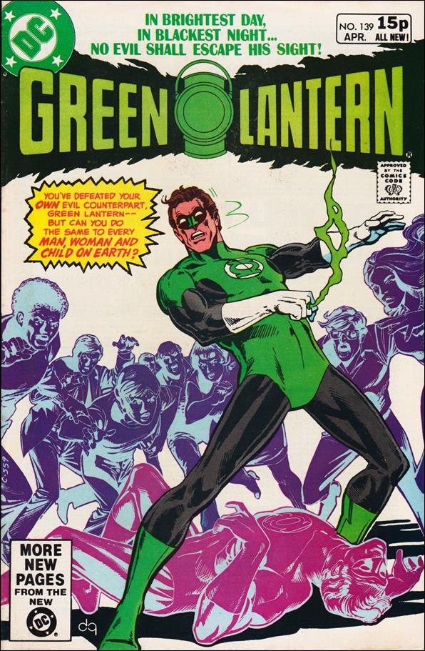 Green Lantern (1960) issue 139-B UK Price Cover