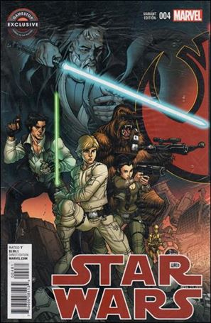 Star Wars (2015) issue 4-H Polybagged Nick Bradshaw GameStop Rebels Cover