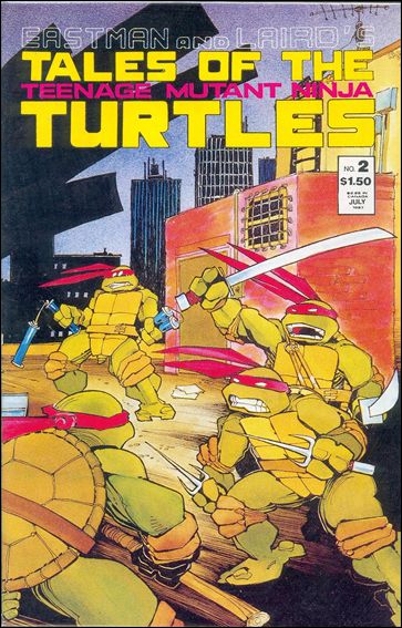 Tales of the Teenage Mutant Ninja Turtles issue 2 Wraparound Cover