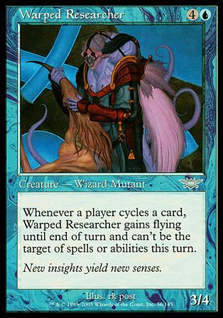 Magic the Gathering: Legions (Base Set) card 56 Warped Researcher