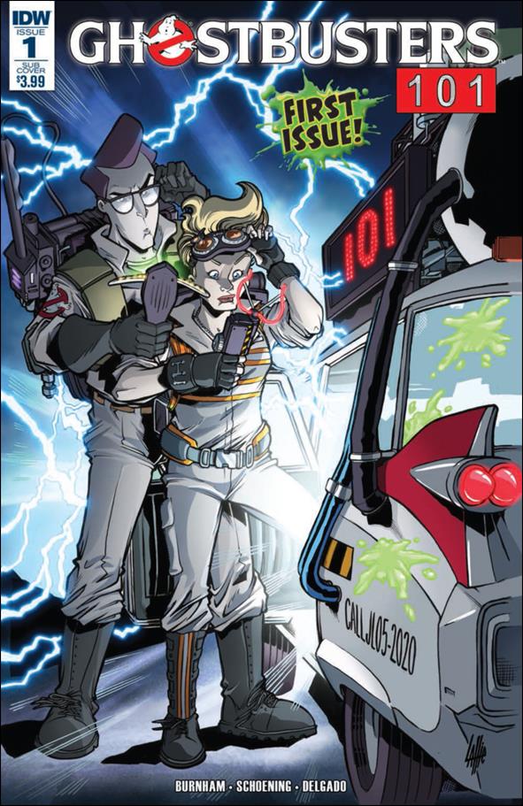 Ghostbusters 101 issue 1-B Tim Lattie Subscription Cover