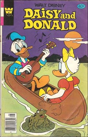Daisy and Donald issue 39-B Whitman Cover