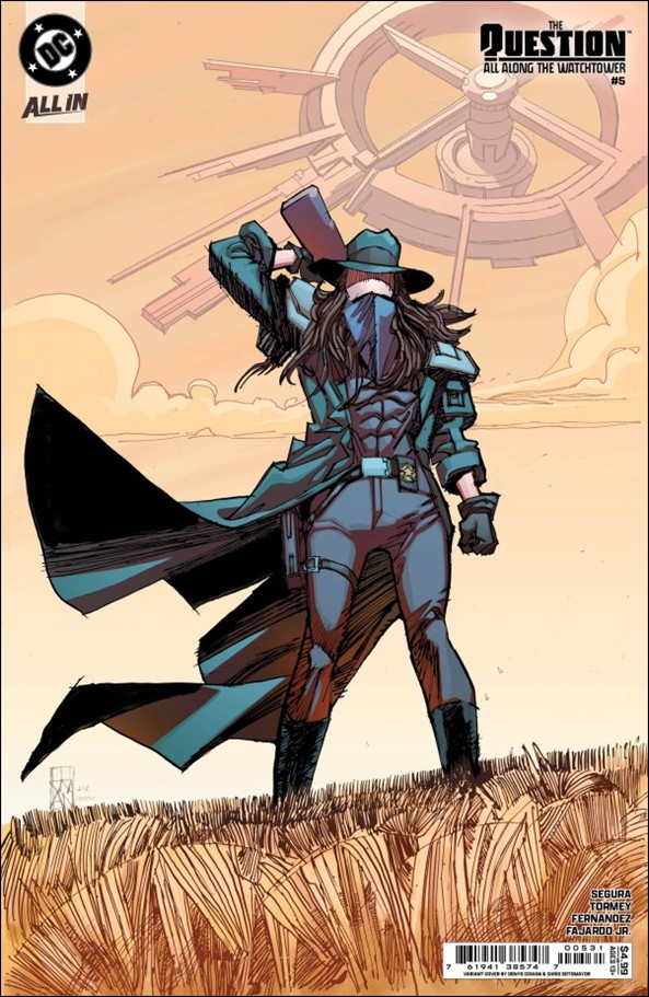 Question: All Along the Watchtower issue 5-C Denys Cowan Cardstock Cover