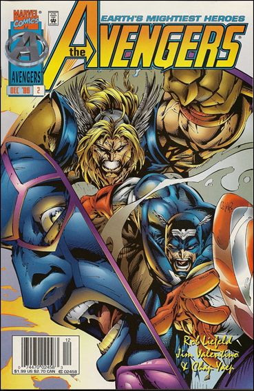 Avengers (1996)   issue 2-B Newsstand Edition / Price Variant