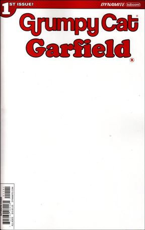 Grumpy Cat / Garfield issue 1-I Blank Authentix  Cover