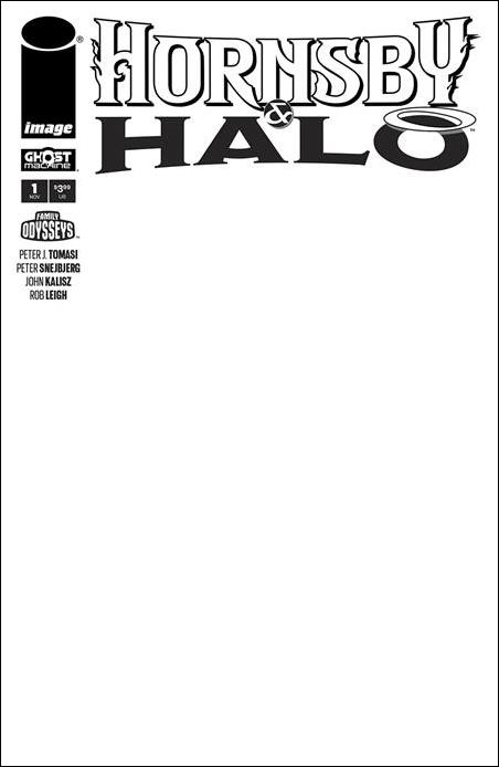 Hornsby & Halo issue 1-F Blank Sketch Cover