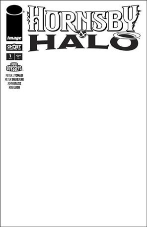Hornsby & Halo issue 1-F Blank Sketch Cover