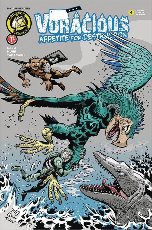 Voracious: Appetite for Destruction issue 4-B Jim Lawson Cover 1/250