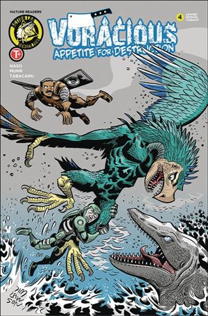 Voracious: Appetite for Destruction issue 4-B Jim Lawson Cover 1/250
