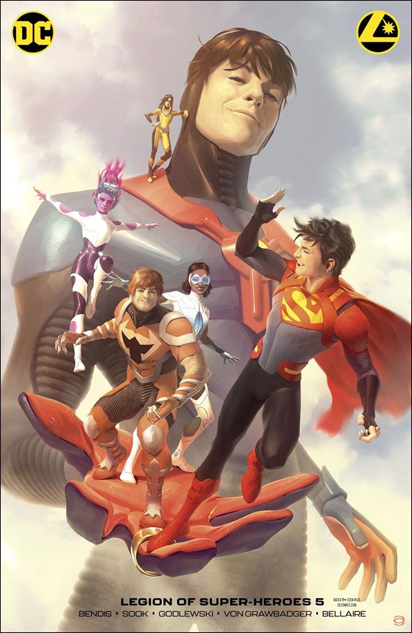 Legion of Super-Heroes (2020) issue 5-B Alex Garner Cardstock Cover