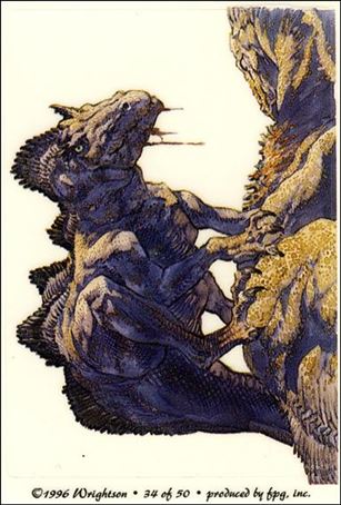 Bernie Wrightson Stickers (Base Set) card 34