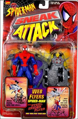 Spider-Man: Sneak Attack (Web Flyers) figure 3 Spider-Man with Steel Spider Flyer