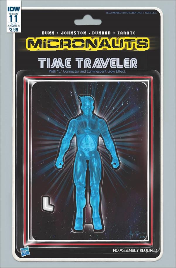 Micronauts (2016) issue 11-D Adam Riches Action Figure Cover