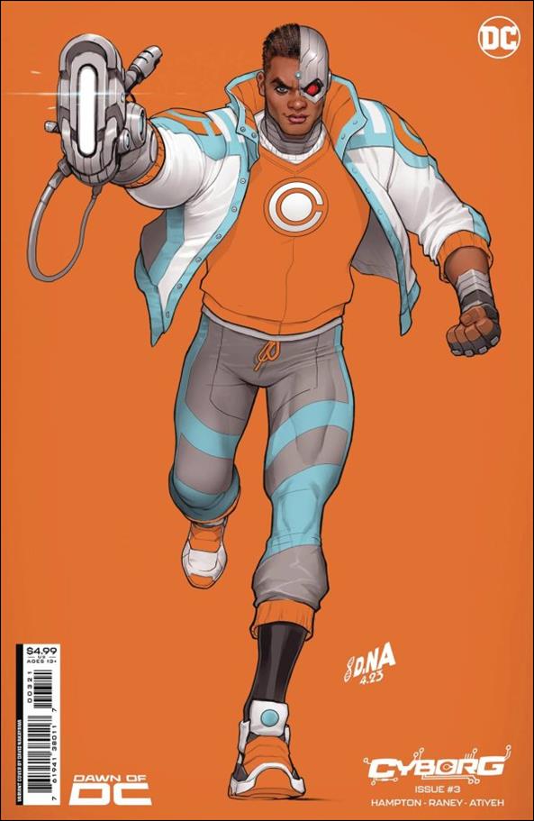 Cyborg (2023) issue 3-B David Nakayama Cardstock Cover