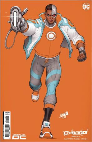 Cyborg (2023) issue 3-B David Nakayama Cardstock Cover