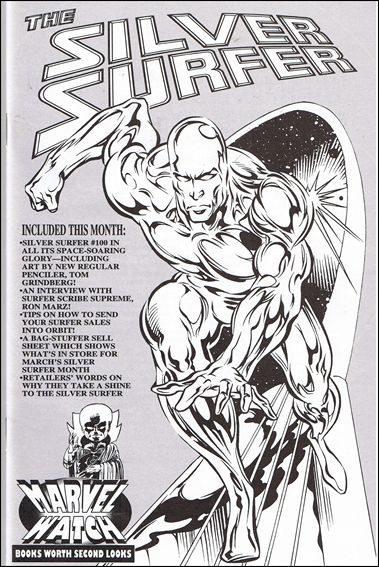 Silver Surfer (1987) issue 100-C MarvelWatch Retailers Edition